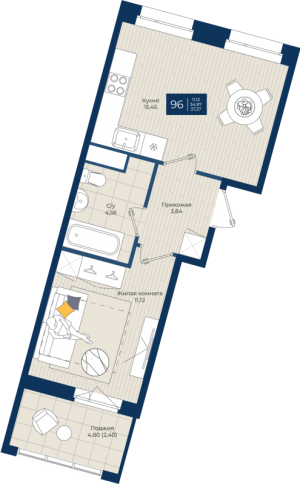 планировка, фото №1