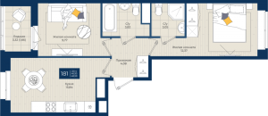 планировка, фото №1