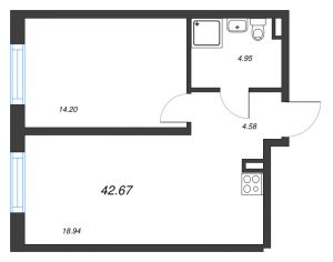 планировка, фото №1