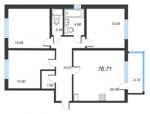 планировка, фото №1