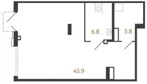 планировка, фото №1