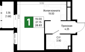 планировка, фото №1