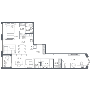 планировка, фото №1