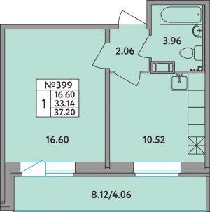 планировка, фото №1