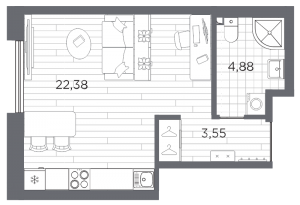 планировка, фото №1
