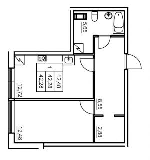 планировка, фото №1