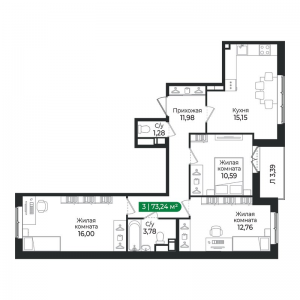 планировка, фото №1