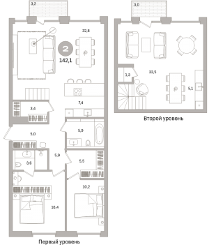 планировка, фото №1