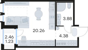 планировка, фото №1