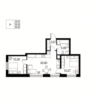 планировка, фото №1