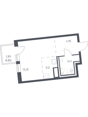 планировка, фото №1