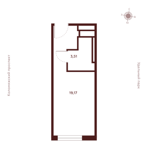 планировка, фото №1