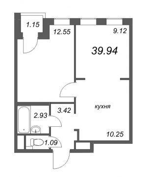 планировка, фото №1