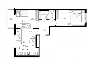 планировка, фото №1