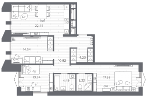 планировка, фото №1