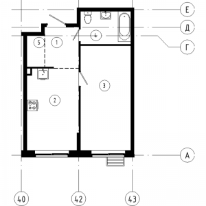 планировка, фото №1