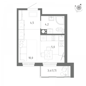 планировка, фото №1