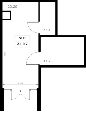 планировка, фото №1