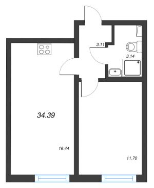 планировка, фото №1