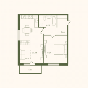 планировка, фото №1