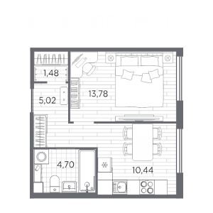 планировка, фото №1