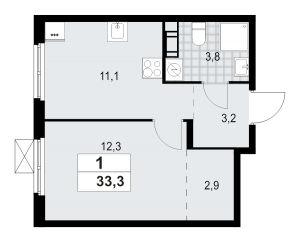 планировка, фото №1