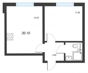 планировка, фото №1