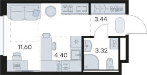 планировка, фото №1