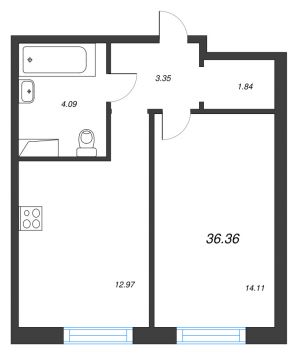 планировка, фото №1