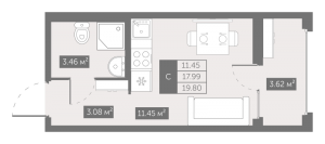 планировка, фото №1