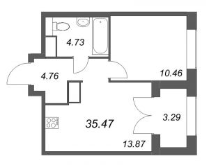 планировка, фото №1