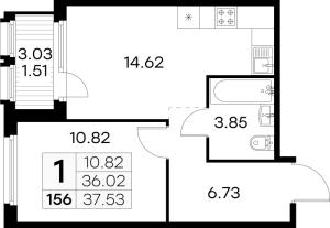 планировка, фото №1