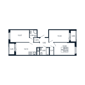 планировка, фото №1