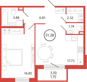 планировка, фото №1