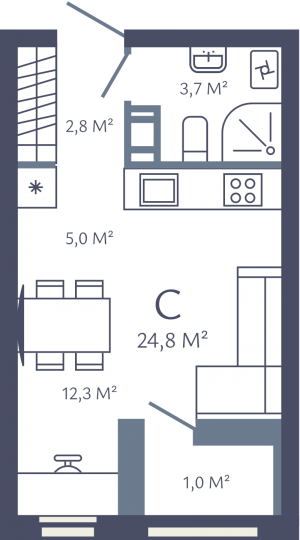 планировка, фото №1