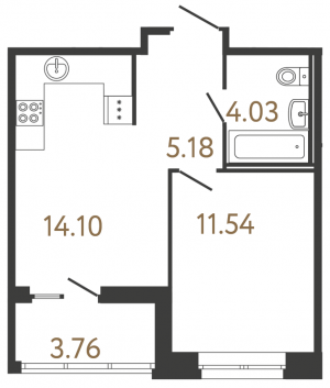 планировка, фото №1