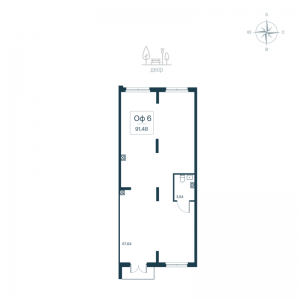 планировка, фото №1