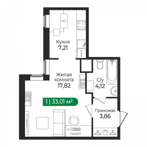 планировка, фото №1