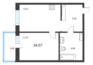 планировка, фото №1