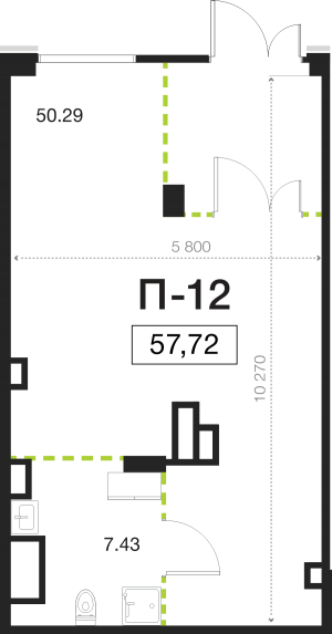 планировка, фото №1