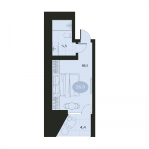 планировка, фото №1