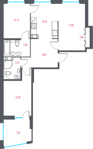 планировка, фото №1