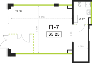 планировка, фото №1