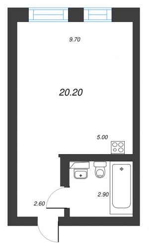 планировка, фото №1