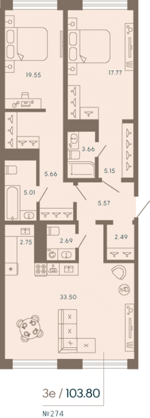 планировка, фото №1