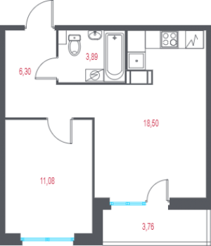 планировка, фото №1