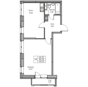 планировка, фото №1