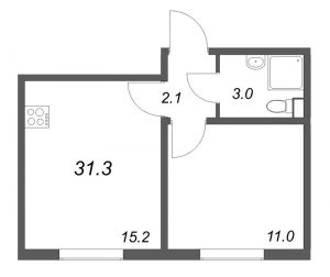 планировка, фото №1