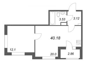 планировка, фото №1