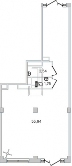 планировка, фото №1